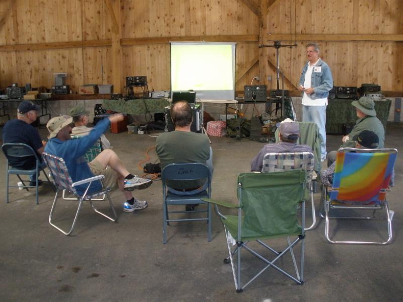 AD3F Presenting.JPG - -Photo:  KD3HT